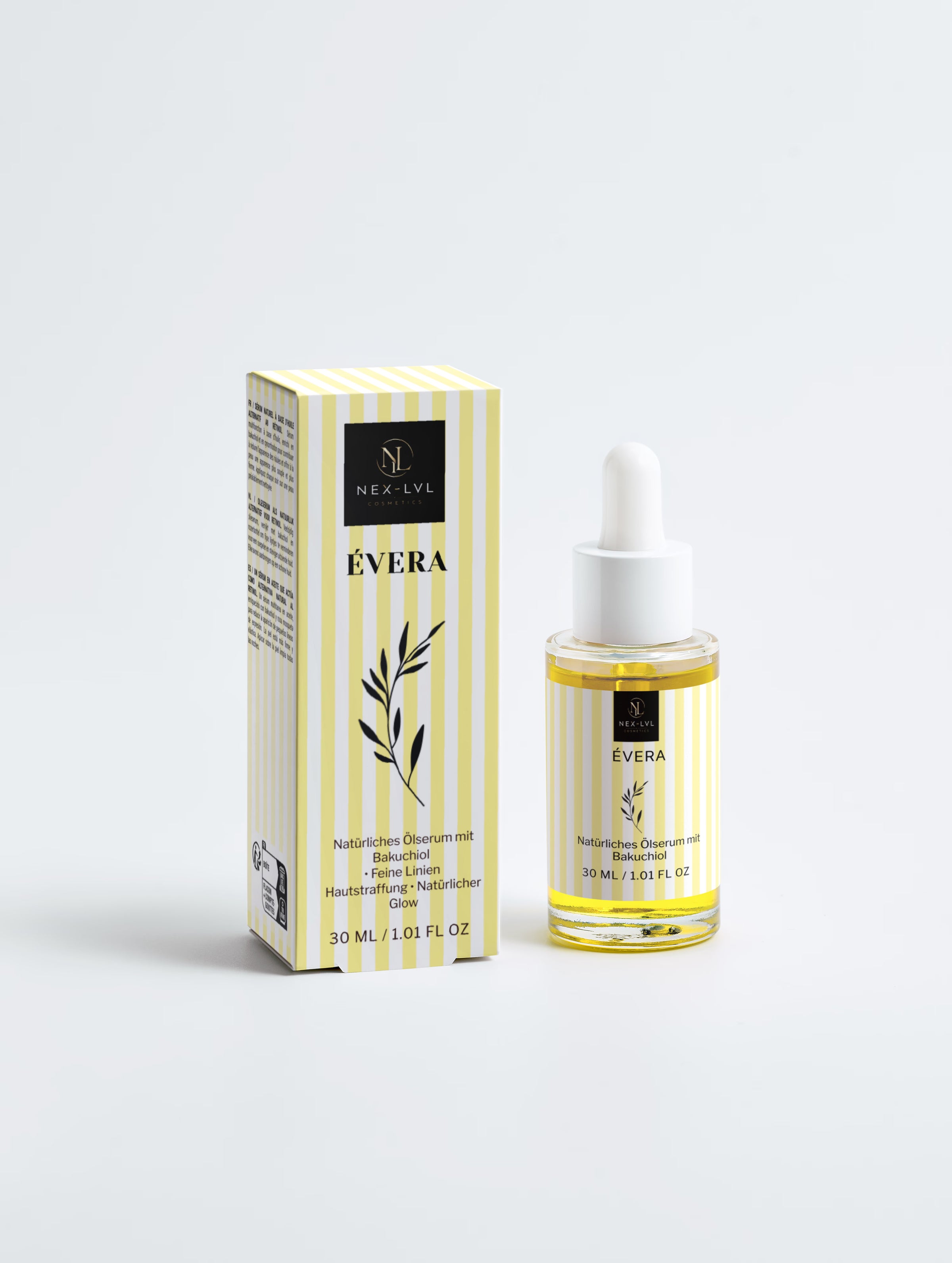ÉVERA Natürliches Ölserum mit Bakuchiol echte Retinol Alternative