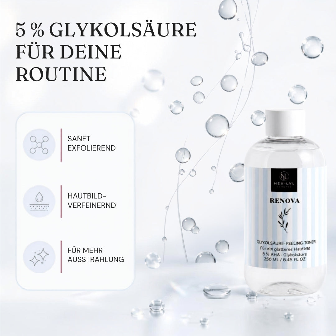 RENOVA Glykolsäure-Peeling-Toner