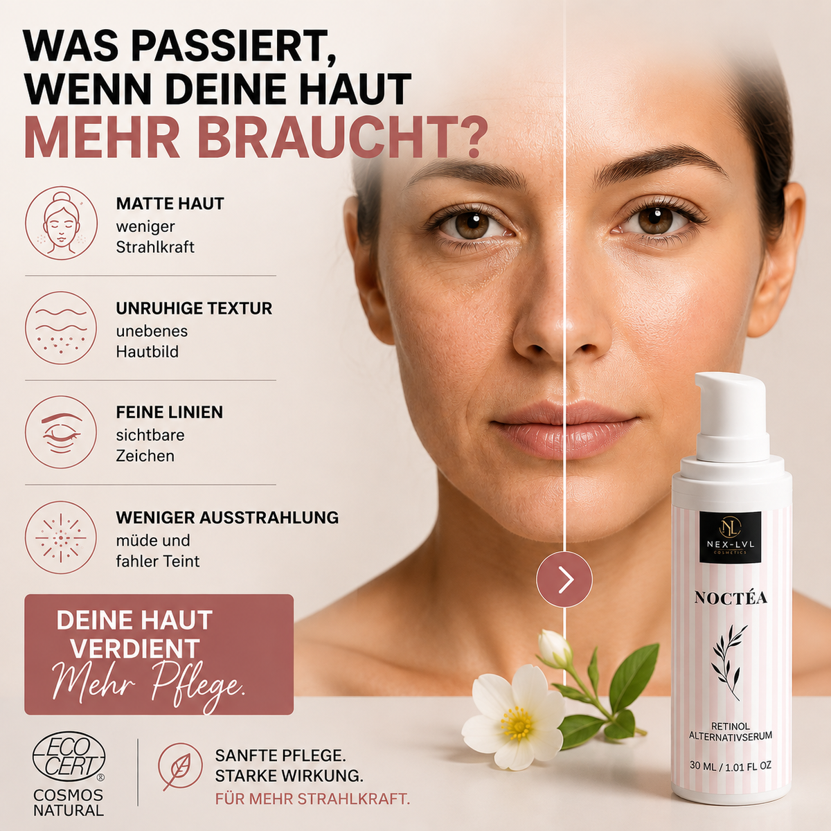 NOCTÉA Retinol Alternativserum