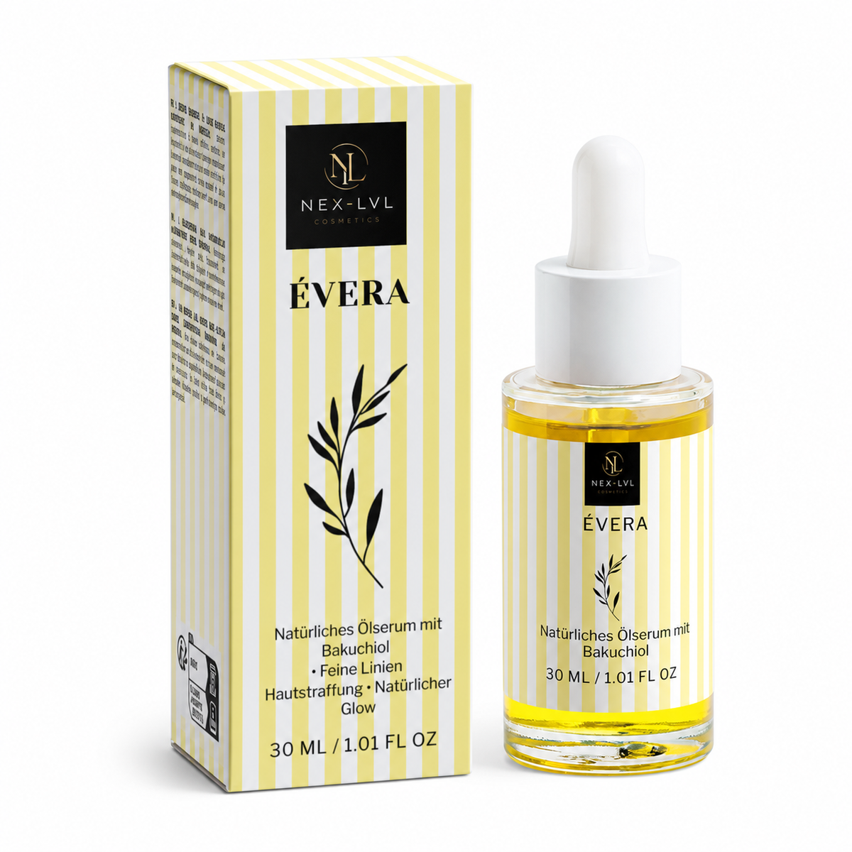 ÉVERA Natürliches Ölserum mit Bakuchiol echte Retinol Alternative