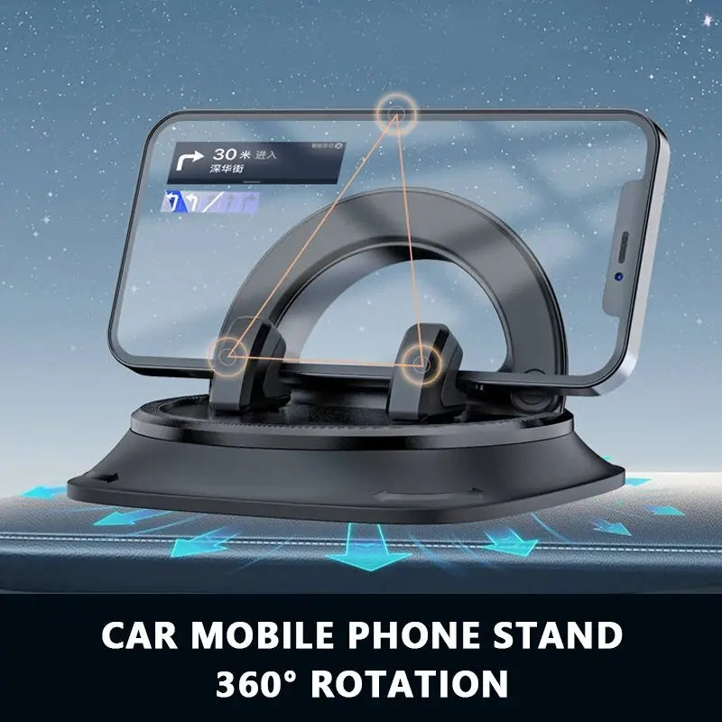 360° Auto-Handyhalterung – Rutschfeste Silikonhalterung