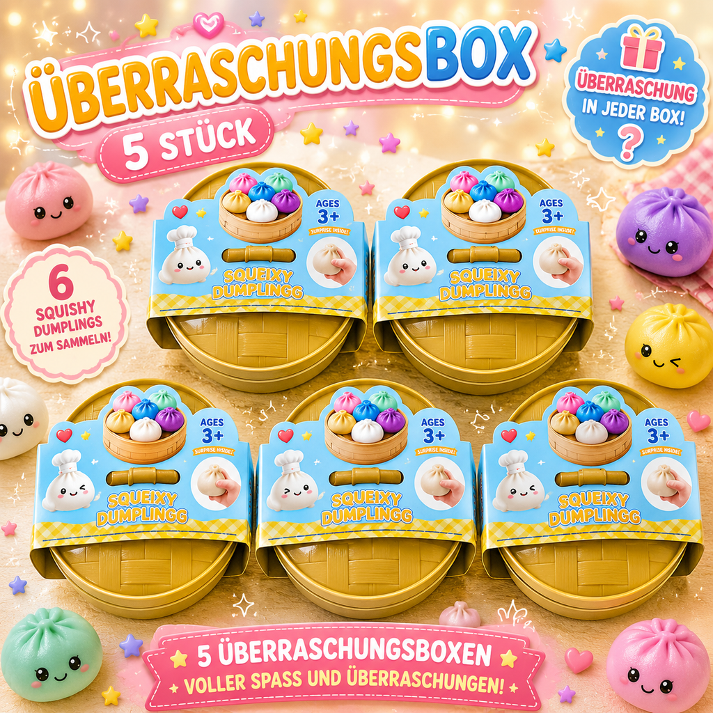 Glitter Dumpling Surprise Box - 6 Colors to Collect!