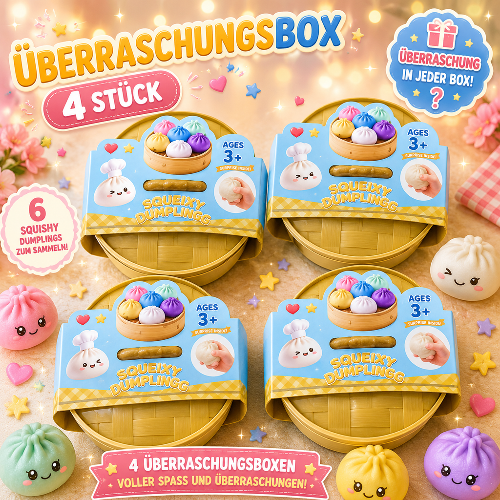 Glitter Dumpling Surprise Box - 6 Colors to Collect!