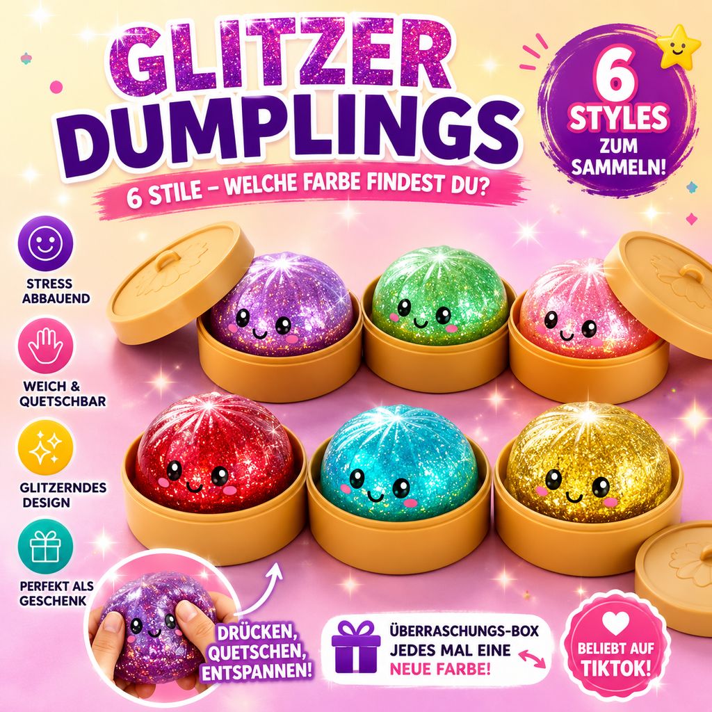 Glitter Dumpling Surprise Box - 6 Colors to Collect!