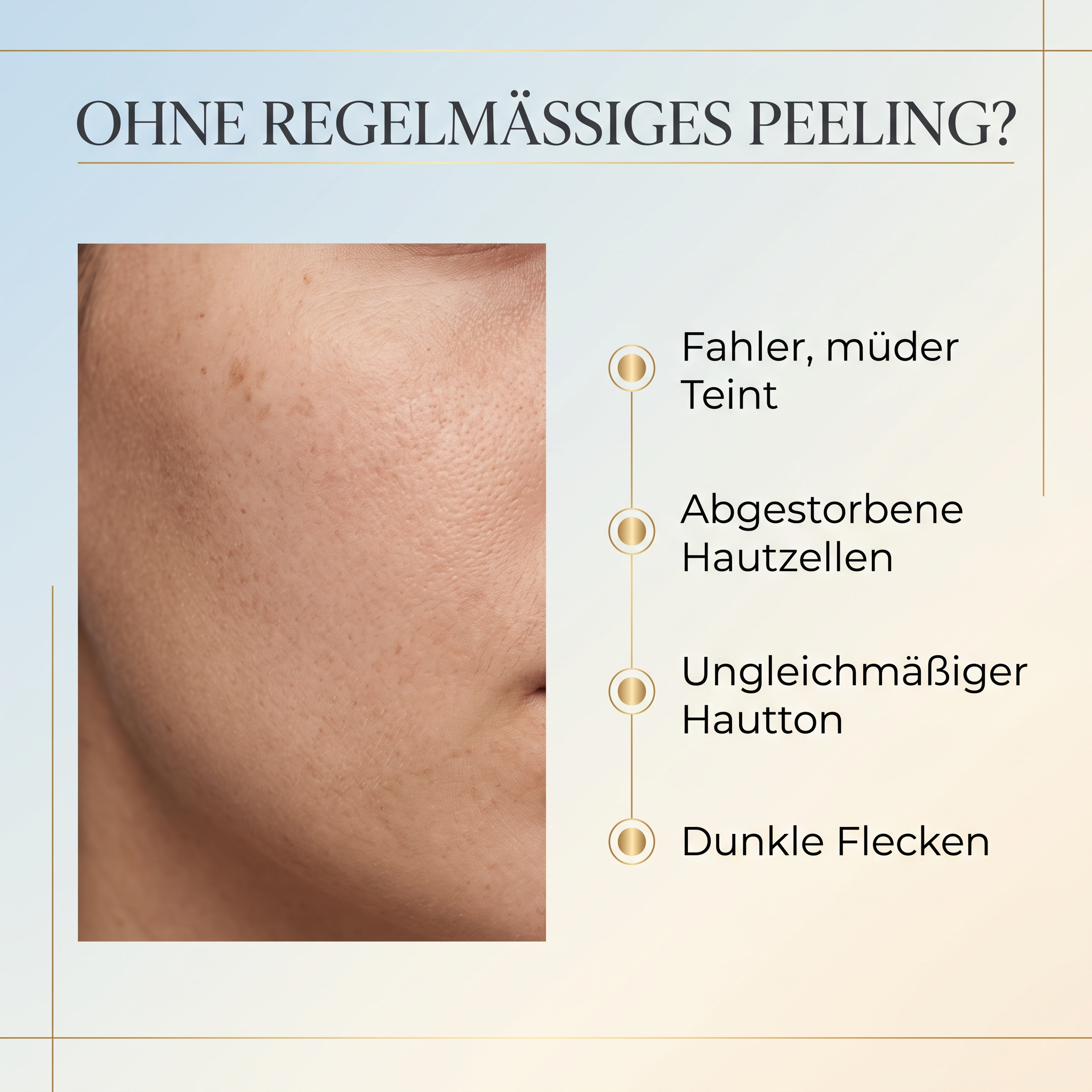 CLAIRÉA Aufhellendes Peeling für Gesicht und Körper mit Kojisäure