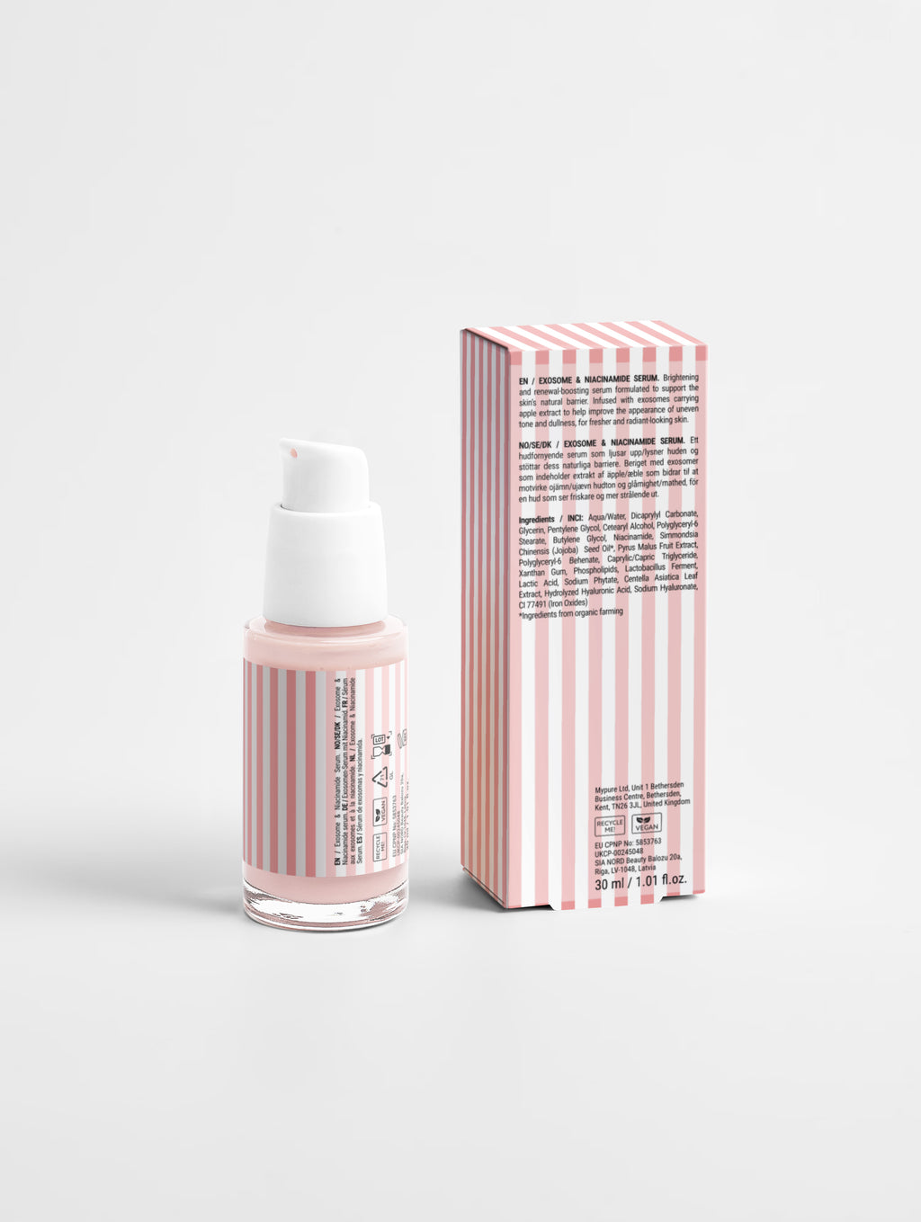Exosom- und Niacinamid-Serum